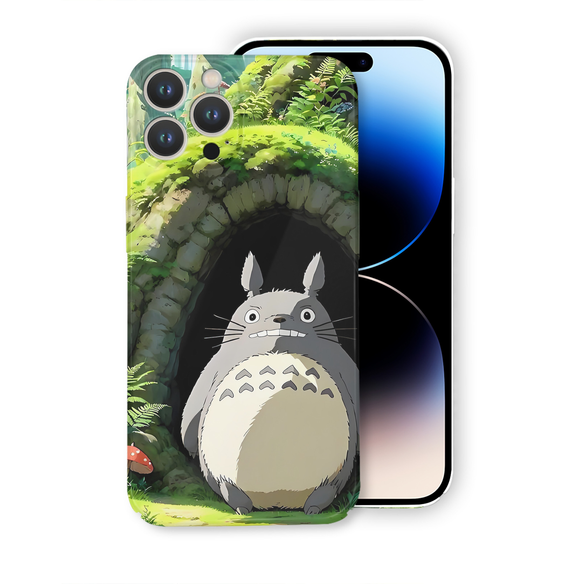 （画像用） となりのトトロ 草壁メイ 草壁サツキ My Neighbor Totoro Satsuki Kusakabe Mei Kusakabe 【iPhone 14シリーズ対応】ハードケース